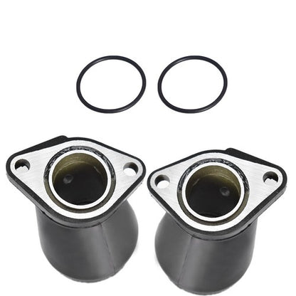 Solid Spare 2PC Carburetor Carb Intake Manifold Boot Pipe For Honda Rebel CA250 CMX250