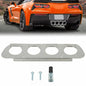 Solid Spare Stainless Steel Rear Lower Bumper Filler Panel For 2014-2019 C7 Corvette Z06