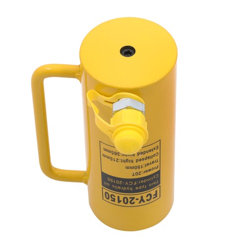 Solid Spare 20 Ton Hydraulic Cylinder Ram Single Acting 6 Inch Stroke Lifting Jack Ram