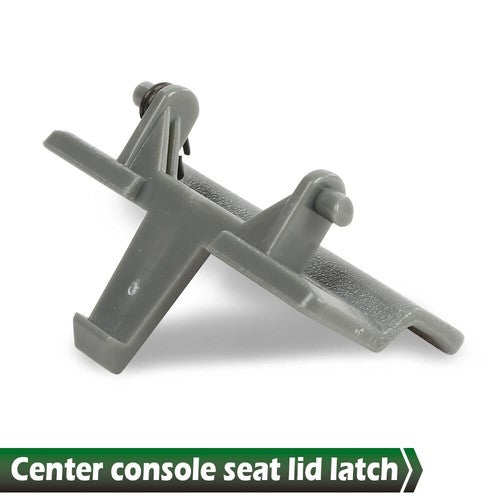 Solid Spare Fit For 10-18 Ford F-150 F150 Pickup Center Console Jump Seat Lid Latch Gray