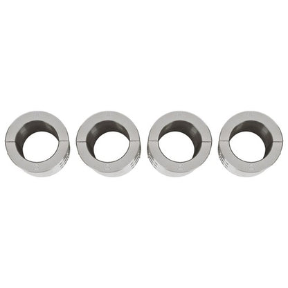 Solid Spare Upgrated 4PCS Steel Tube Clamps For 1.875" 1-7/8" Size Tube Roll Cage Mount