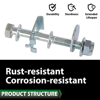 Solid Spare Fit For 04-08 21-23 Ford F150 Front Adjustable Alignment Camber Caster Cam Bolts