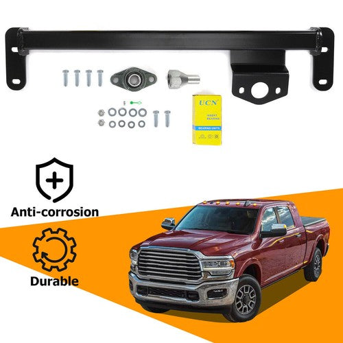 Solid Spare For 2009-2022 23 Dodge Ram 2500 3500 4WD Steering Gear Box Stabilizer Bar Brace