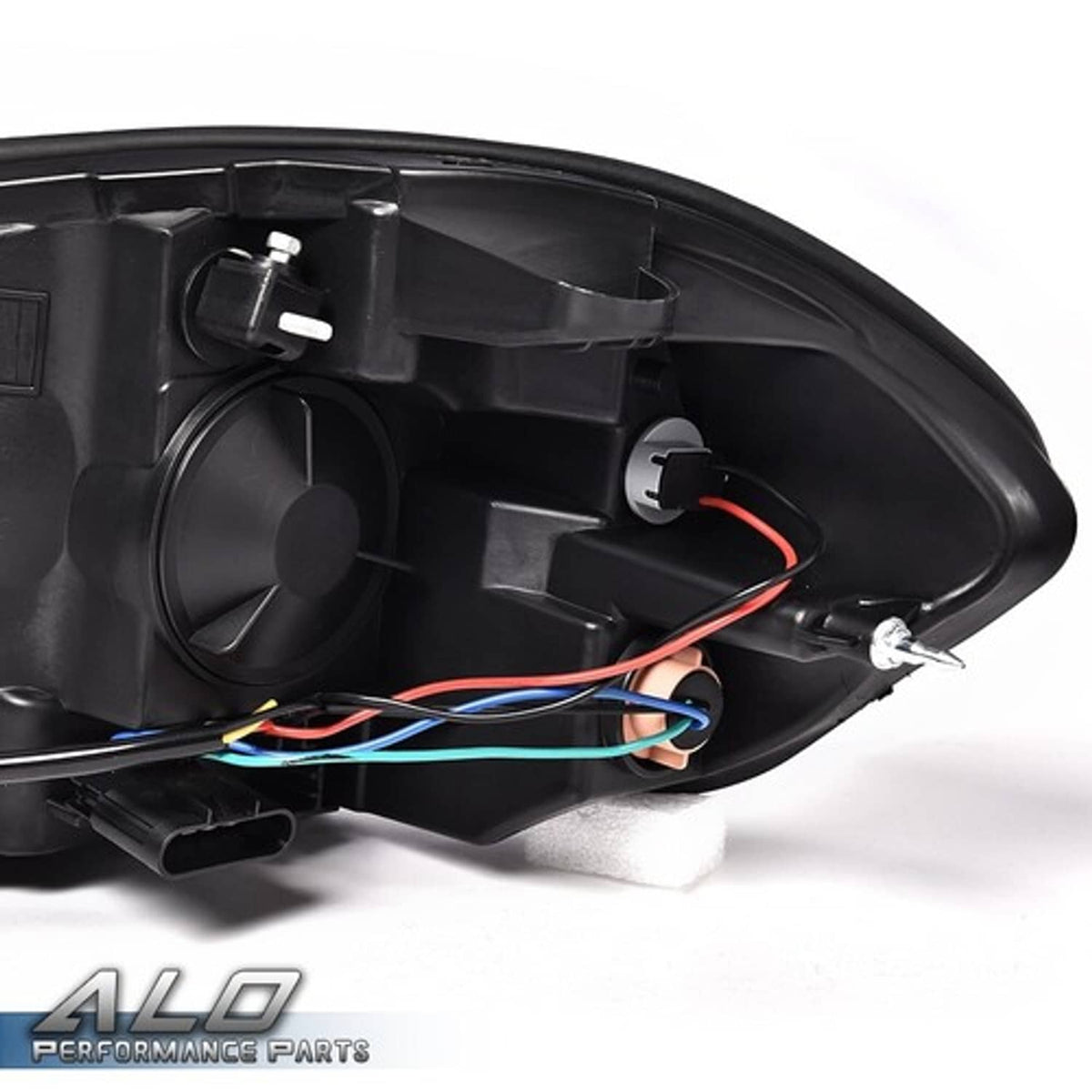 Solid Spare For 06-16 Chevy Impala Limited Black Housing Amber Corner Headlight Headlamps
