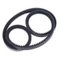 Solid Spare Belt Drive 80109107 for Perkins Engine403D-15 404D-22 404D-22T 404D-22TA 404C-22