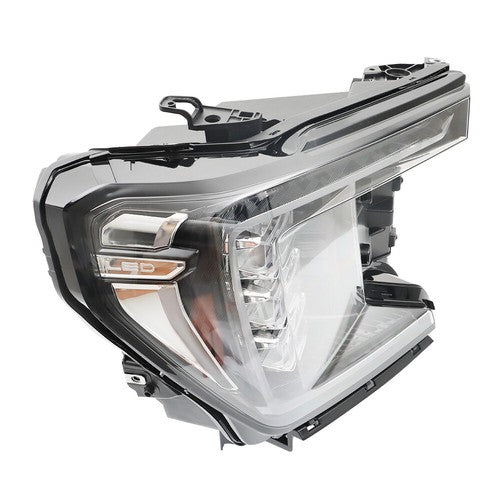 Solid Spare Headlight Pair Projector For 2021-2023 GMC Yukon(XL) Passenger+Driver Side Clear