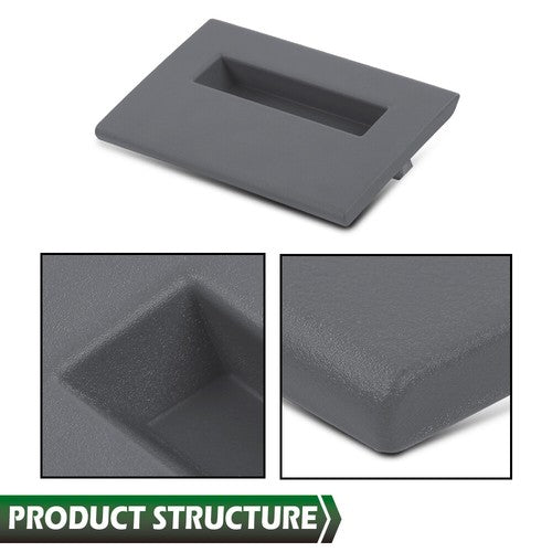Solid Spare Fit For Chevy GMC Truck 1988-1994 Dashboard Fuse Panel Cover Replacement Gray