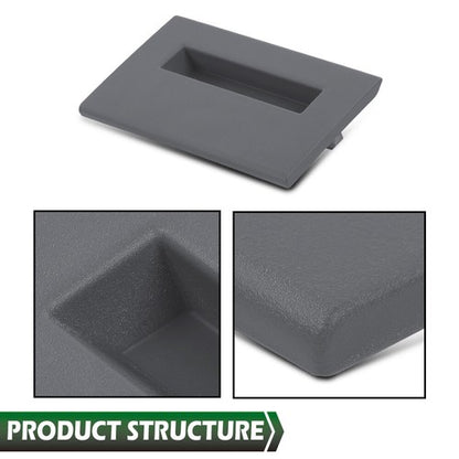 Solid Spare Fit For Chevy GMC Truck 1988-1994 Dashboard Fuse Panel Cover Replacement Gray