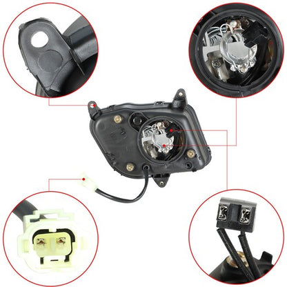 Solid Spare For Honda CBR600RR 2007 2008 2009 2010 2011 2012 Headlight Assembly Headlamp