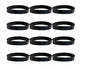 Solid Spare (12) Belts for Oreck XL Vacuum Part # 0300-604