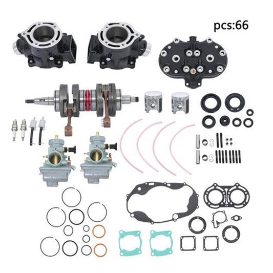 Solid Spare Cylinder crank gasket kit For Yamaha Banshee YFZ350 93450-17129-00 1987-2006