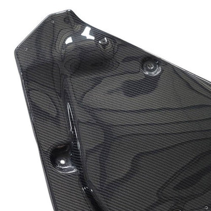 For 2008-2016 Nissan R35 GTR JD Style 08 Carbon Fiber Brake Fulid Battery Cover