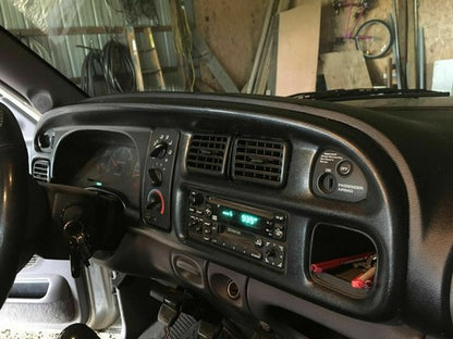 Solid Spare For Dodge Ram 1500 2500 3500 1998-2002 Instrument Panel Dash Gauge Bezel