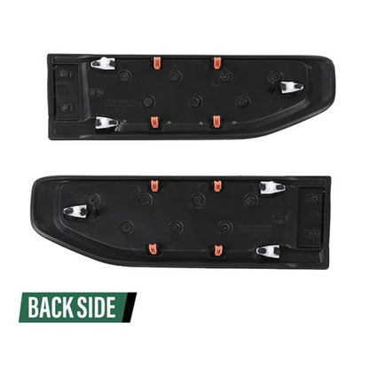 Solid Spare New Fender Vent Black Emblem Fit For 2019-2025 GMC Sierra 1500 Left+Right