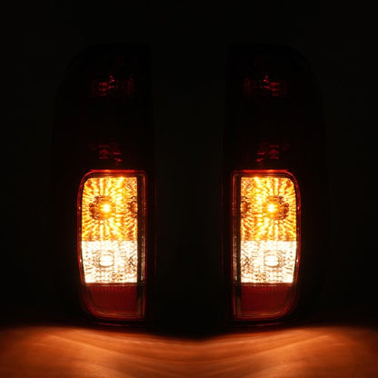 Solid Spare Pair Tail Lights Lamps For Nissan Frontier 2005-21 Suzuki Equator 09-12 w/ Bulbs