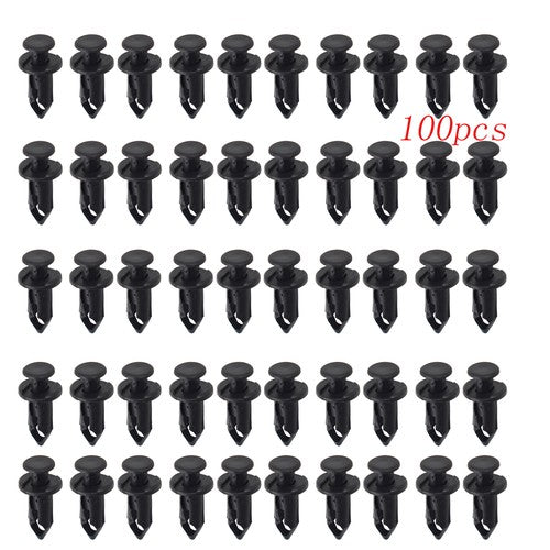 Solid Spare 100pcs ATV Retainer Clips 8mm Push Pin Splash Guard Body Panel For Honda New