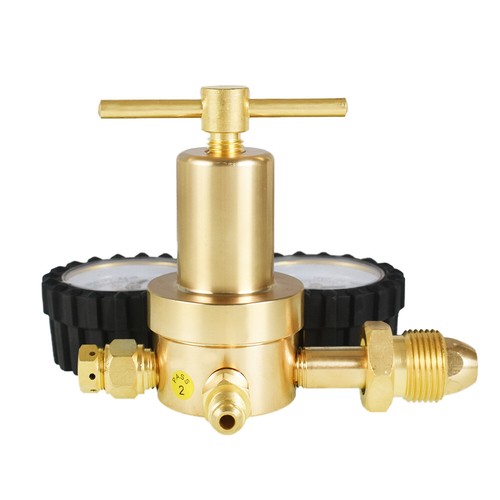 Solid Spare Nitrogen Regulator with 0-800 psi Delivery Pressure 1/4" Flare Output New