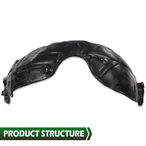 Solid Spare Fender Liner Set Fit For 2007-2011 Toyota Camry Front Left & Right 2pcs