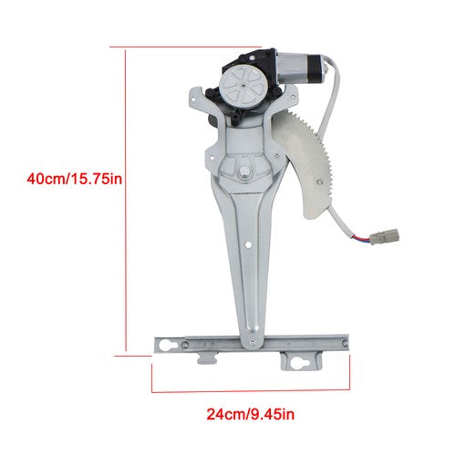 Solid Spare Rear Left Power Window Regulator with Motor Fit For Honda Civic 1996 1997-2000