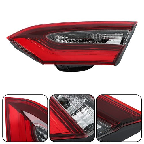 Solid Spare Tail Light For Toyota Camry 2021-2023 Inner Clear Lens Halogen Type Passenger/RH