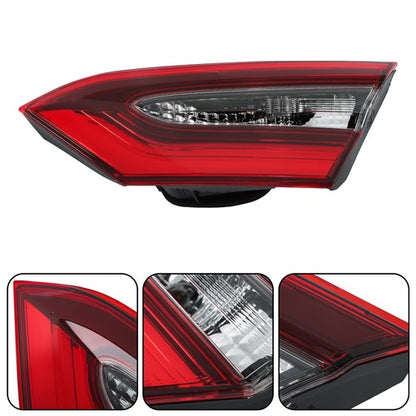 Solid Spare Tail Light For Toyota Camry 2021-2023 Inner Clear Lens Halogen Type Passenger/RH