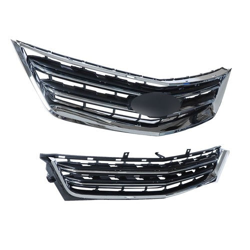 Solid Spare Grille Plastic Front Upper Lower Grille Set For Chevrolet Impala 2014-2020 New