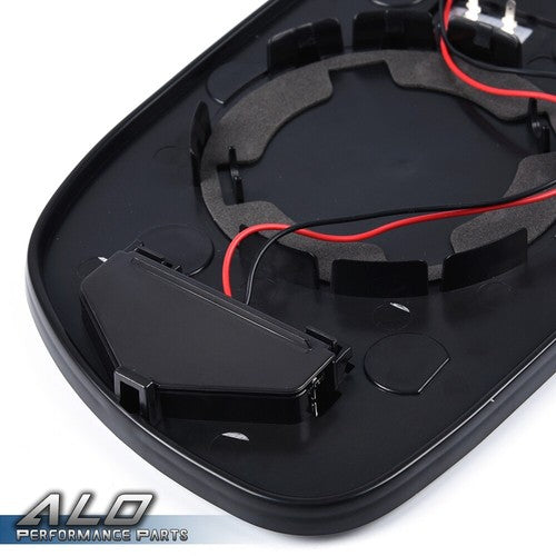Solid Spare Fit For 03-2007 Chevy GMC Cadillac Power Mirror Glass Heated Passenger & Driver