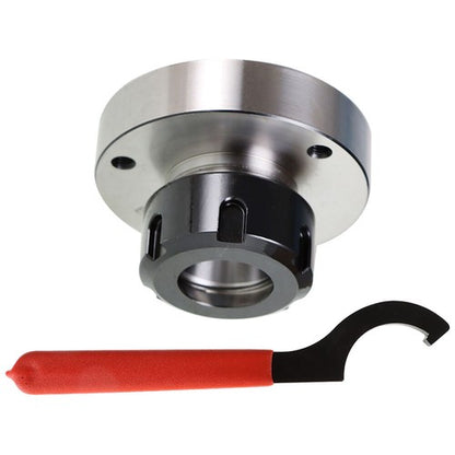 Solid Spare Collet Chuck ER-32 80mm Diameter Bearing Steel Compact For Milling Lathe