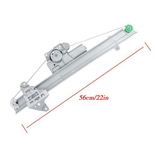 Solid Spare For Nissan Murano 2015-2020 Power Window Regulator With Motor Front Driver Side