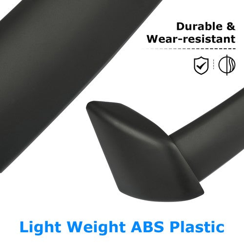 Solid Spare For 02-07 Subaru Impreza WRX New Black STI Style Rear Window Roof Spoiler Wing