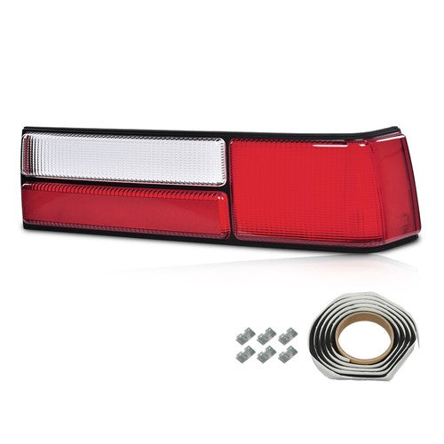 Solid Spare Fit For 87-93 Ford Mustang Fox Body LX Style Tail Light Taillamp Lens Right