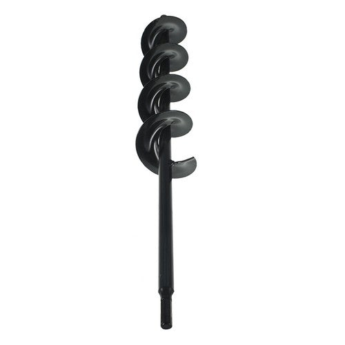 Solid Spare Auger Drill Bit 3" x 24" Garden Plant Flower Bulb Rapid Planter Spiral
