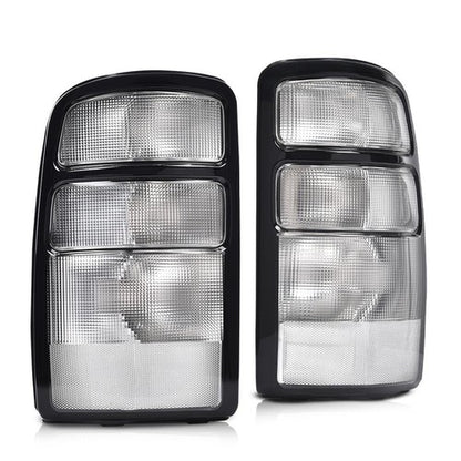 Solid Spare Fit For 04-06 Chevrolet Suburban Tahoe GMC Yukon Tail Lights Brake Lamps Clear