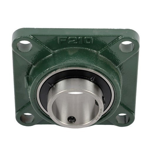 Solid Spare 2PCS UCF210-32 with seat bearing 2" hole 4 Bolt Solid Base Self-Aligning