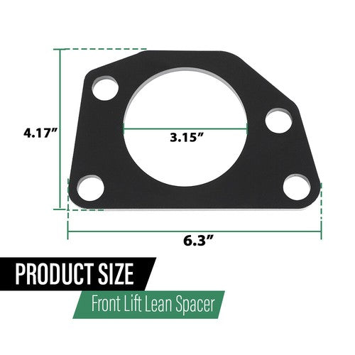Solid Spare 1/2" Front Lift Lean Spacer Fit For 2002-2012 Jeep Liberty KJ KK & Dodge Nitro