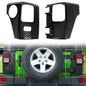 Solid Spare Rear Corner Guards Body Armor Kit Tail light Cover for Jeep Wrangler JK 07-18