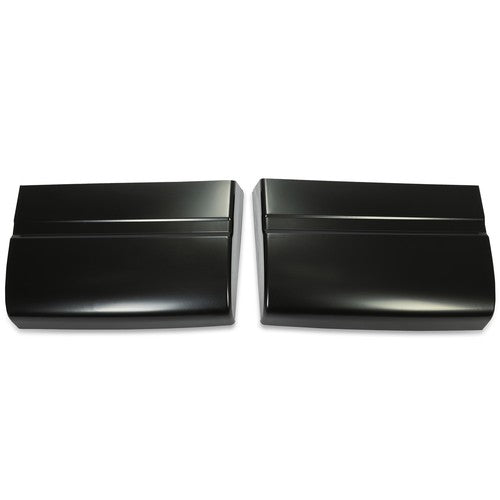 Solid Spare Steel Cab Corners For 1988-1998 Chevy GMC Pickup Extended Cab Rust Repair Pair