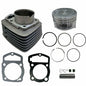 Solid Spare Top End Kit Cylinder Piston Rings Kit New For HONDA CBF200 XR200 XL200 63.5mm