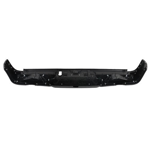 Solid Spare w/ Vent,w/o Sensor Holes Black Metal Rear Bumper Suitable For RAM 1500 2019-2022