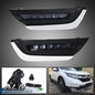 Solid Spare Fit For 17-2018 Honda CRV LED Daytime Running Light Fog Driving Lamps w/ Harness