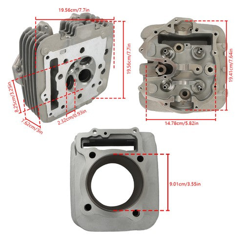 Solid Spare For Honda Sportrax 400 TRX400EX 400EX 1999-2008 CYLINDER PISTON GASKET HEAD KIT