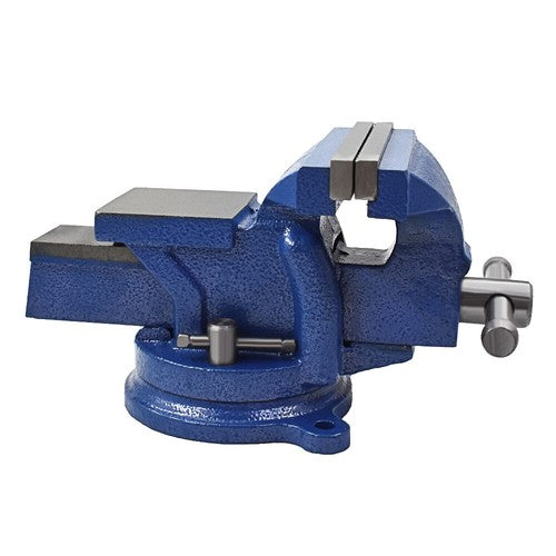 Solid Spare Base Table Top Clamp Heavy Duty 5" Bench Vise with Anvil Swivel Locking