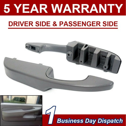 Solid Spare Pair Inside Door Pull Handle Armrest for Chevy Express GMC Savana 03-19 2018