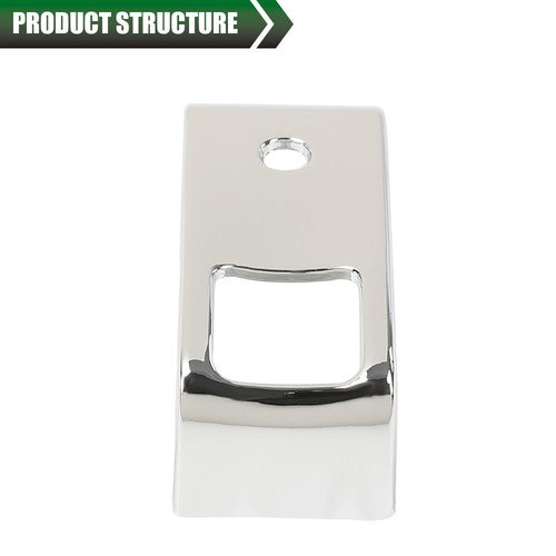Solid Spare Fit For 2006+ Kenworth W900 T800 T660 C500 3pcs Rocker Switch Covers Chrome