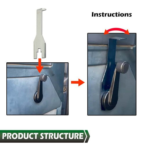 Solid Spare Inside Door Window Handle Retaining Clip Removal Tool Fit For Chevy Buick Ford