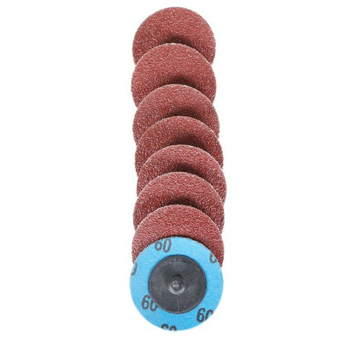 Solid Spare 1/4 Holder Die Grinder Quick Change Disc 71PCS 2" Roll Lock Sanding Discs Set W/
