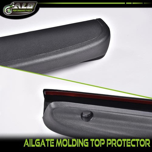 Solid Spare Fit For 99-06 Chevy Silverado GMC Sierra Tailgate Moulding Spoiler Top Protector