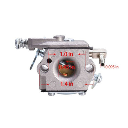 Solid Spare Carburetor With Gasket For Tecumseh TC200 TC300 640347 640347A TM049XA Engines