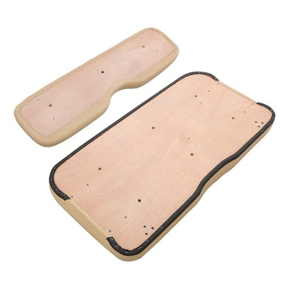 Solid Spare Front Seat Cushion Set Golf Carts Beige For E-Z-GO RXV, Freedom RXV 2008+