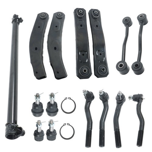 Solid Spare For Jeep Grand Cherokee 1999-2004 15x Outer Tie Rod Ends Control Arms Ball Joint